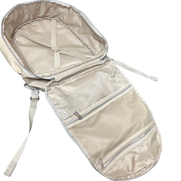 BEIS The travel Backpack in Beige Canvas main image 9